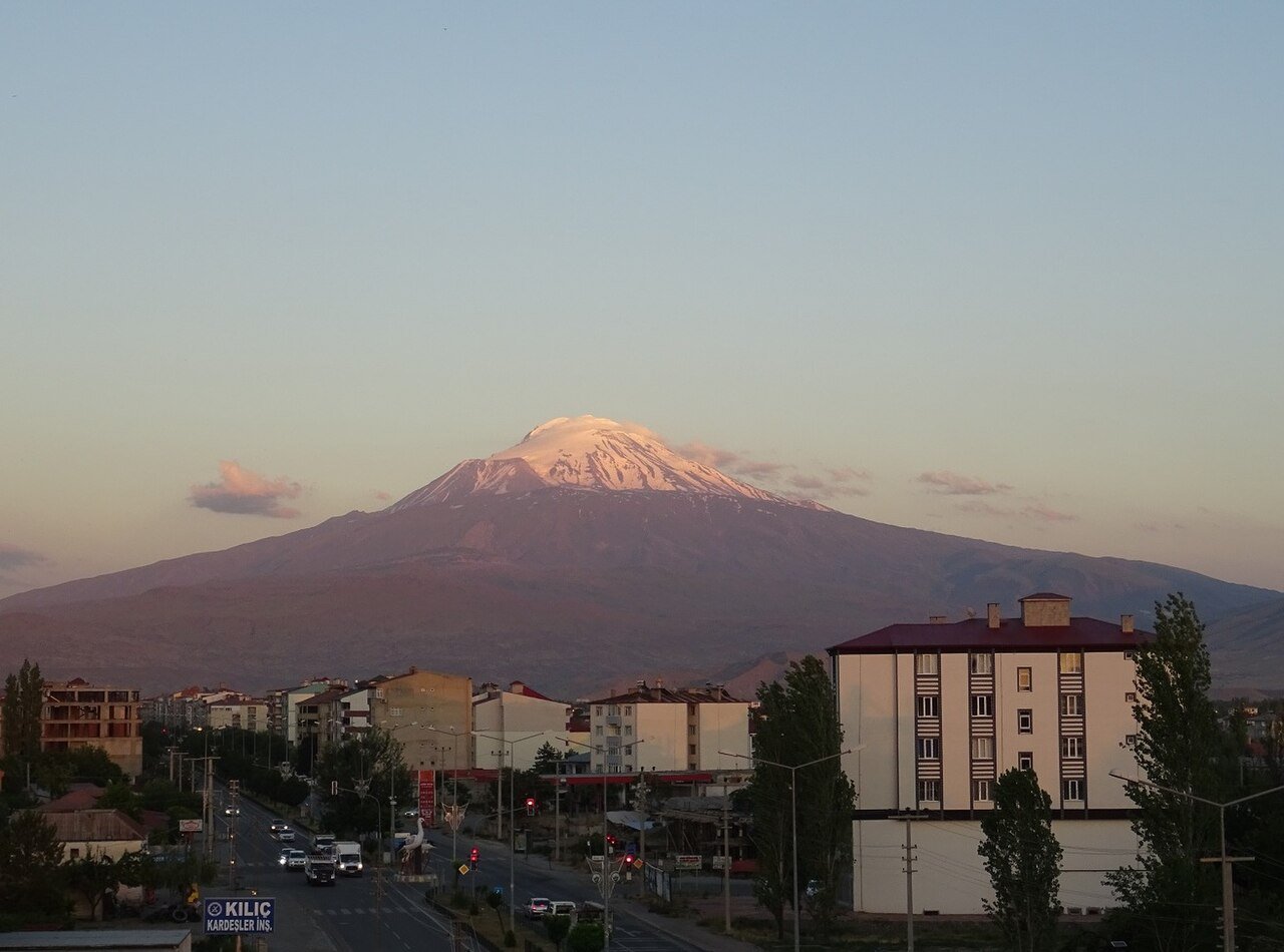 Iğdır — Iğdır city view in the evening.
