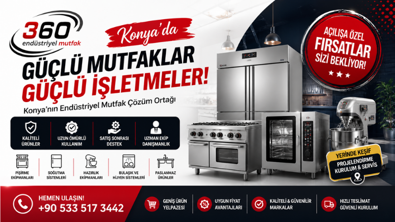 360 Endüstriyel Mutfak