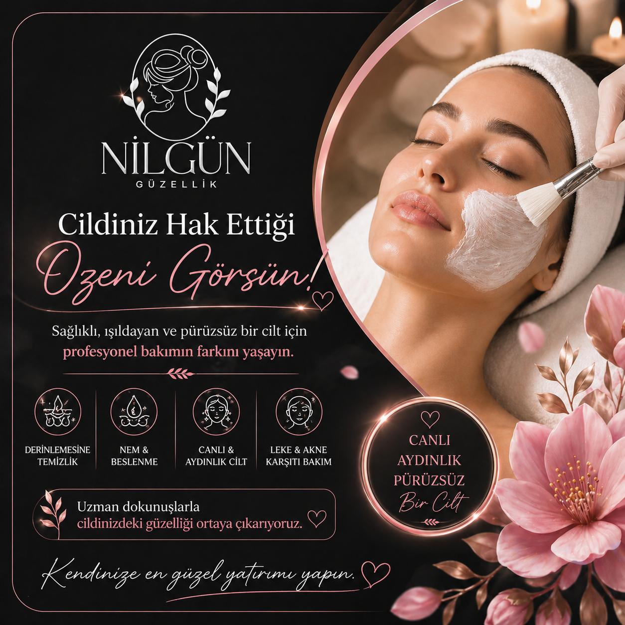 Nilgün Güzellik Salonu | Lazer Epilasyon, Cilt Bakımı ve Güzellik Salonu
