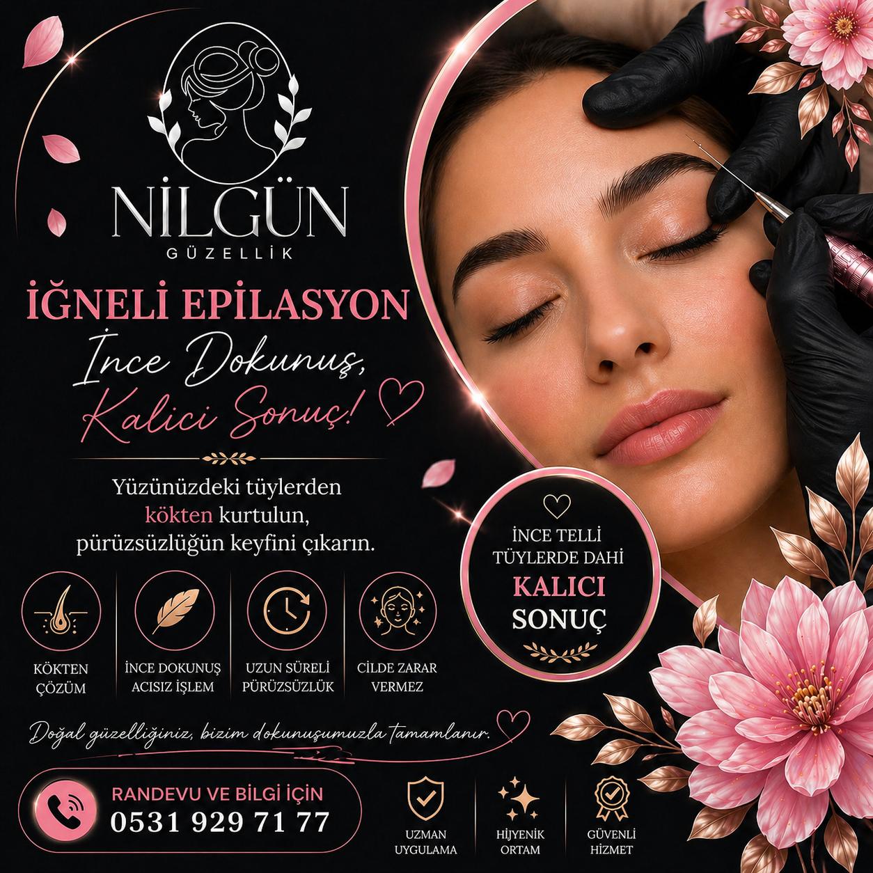 Nilgün Güzellik Salonu | Lazer Epilasyon, Cilt Bakımı ve Güzellik Salonu