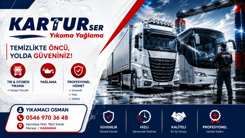 Karturser Yıkama Yağlama